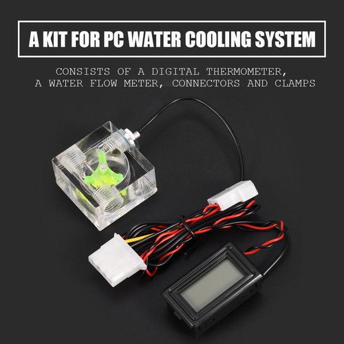 Digital Water Thermometer Meter For PC Water Cooling System - Afbeelding 9 van 22