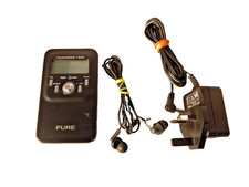 Pure PocketDAB 1500 RDS, DAB, AM/FM Radio + PSU & EARPHONE