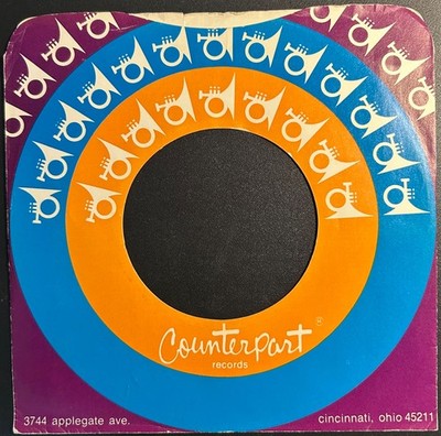 Counterpart Records, hard-to-find 45rpm SINGLE SLEEVE ONLY - No Record