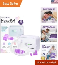 Dr. Noze Best - Nozebot | Electric Baby Nasal Aspirator |  Rechargeable, Port...