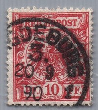 Dt. Reich Michel-Nr. 47 bx gestempelt gepr&uuml;ft
