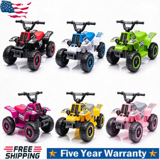 Kids Ride On ATV Electric Off-Road Quad Car 6V Battery Powered ASTM Certified