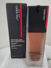 SHISEIDO SELF REFRESHING FOUNDATION  560 Obsidian 1oz