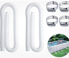 Swimming Pool Replacement Hose Model 51" Long. 1.25" Diameter -Flexible Durable