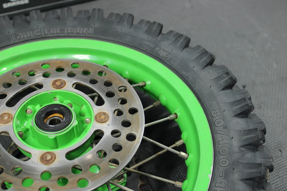 2003 00-09 KAWASAKI KX65 OEM 12"x1.60" REAR BACK WHEEL RIM HUB 41034-1303 - Image 4 of 4