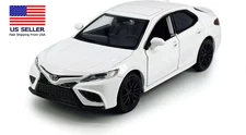 2020-2023 TOYOTA CAMRY XSE BRND NEW WHITE ~1/36 VEHICLE DIECAST COLLECTORS MODEL