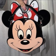 Disney Moussy Minnie Shoulder Big Face Bag Japan