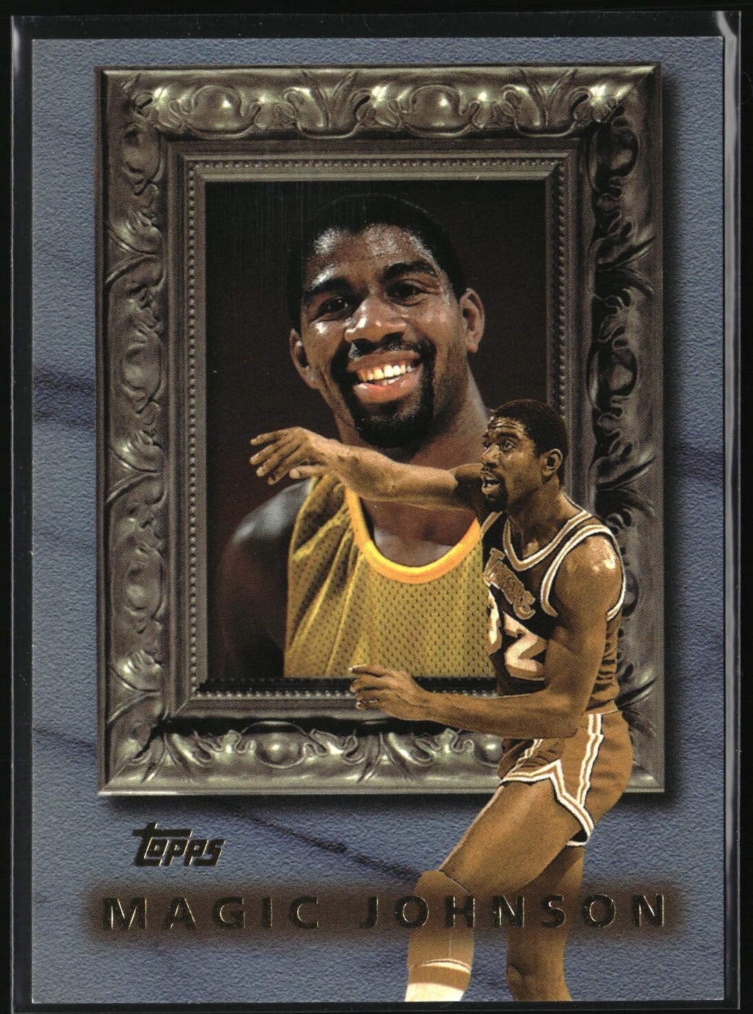 Magic Johnson 1998-99 Topps #CL2 H.O.F. Classic Collection Los Angeles Lakers