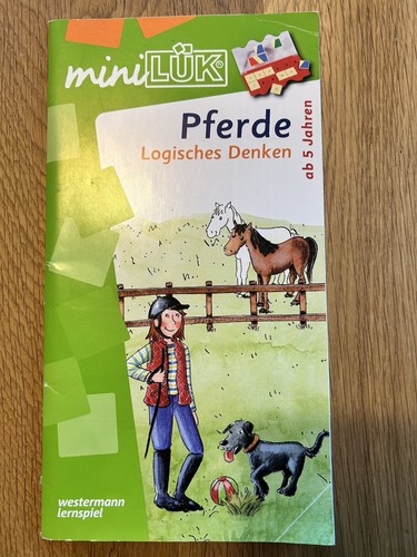 5 miniLÜK Trainingshefte Vorschule Pferde Erstes Rechnen Englisch - Bild 2 von 6