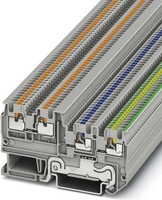 Phoenix Contact Ptio 1,5/S/3-PE Initiatoren-/Aktorenklemme 0,14-1,5Mm² Grau