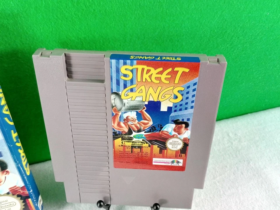 Street Gangs Nintendo NES !! + OVP Originalverpackung + Anleitung !! - Bild 3 von 4