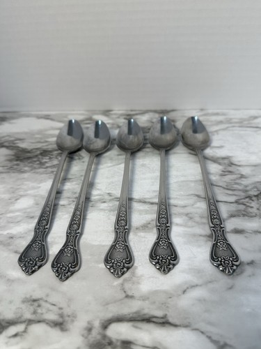 Vintage Normandy Stainless Japan~Floral Design~Lot of 13 Pieces~Flatware~EUC - Picture 11 of 16