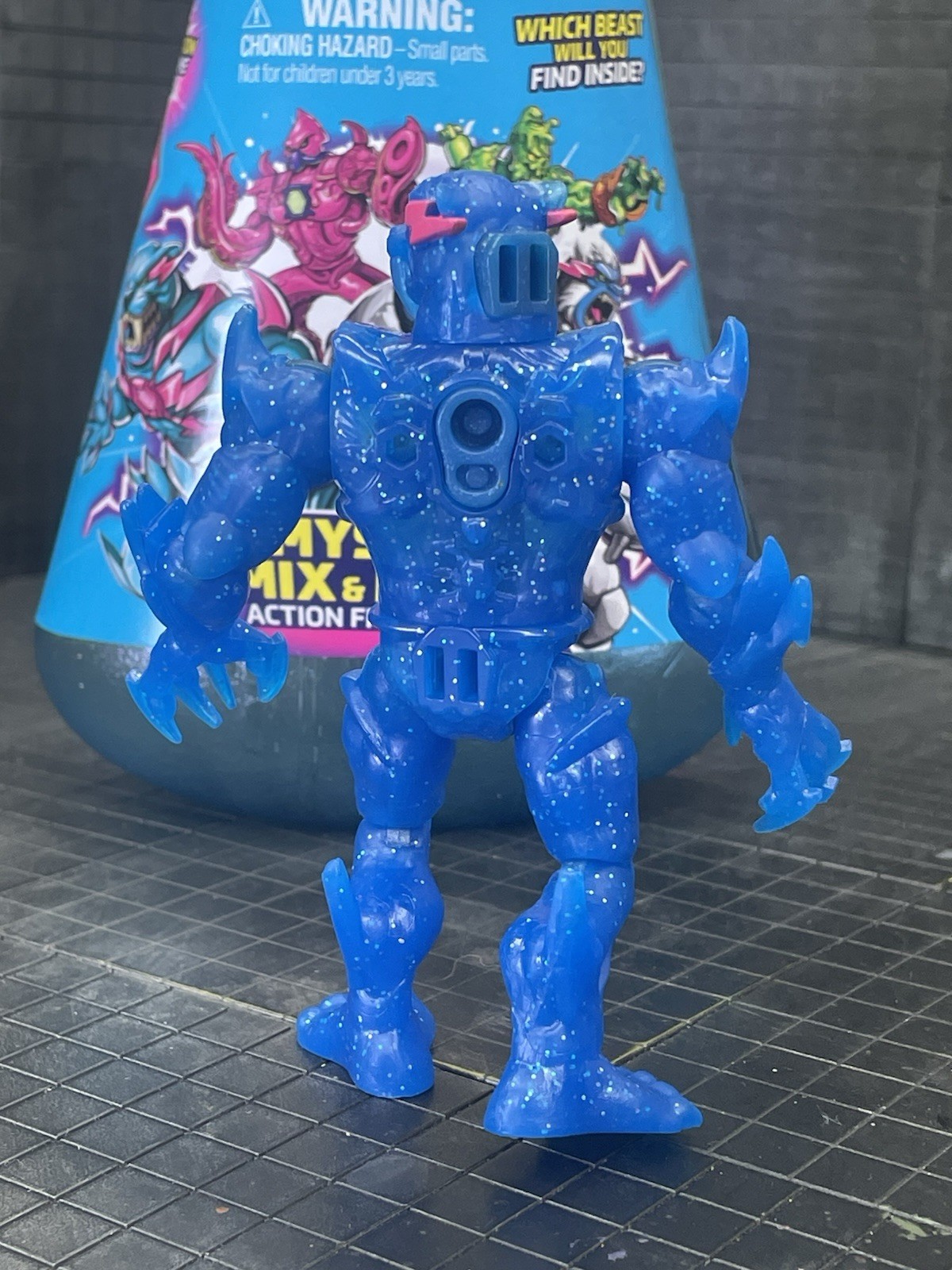 MrBeast Mr. Beast Lab Hybrids Plasma Panther Hyper Fusion monster action figure