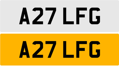 A27 LFG ALFIE ALFRED ALF ALFY ALFIES ALFS PRIVATE REGISTRATION CAR NUMBER PLATE