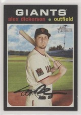 2020 Topps Heritage Flip Stock /5 Alex Dickerson #364 fm0