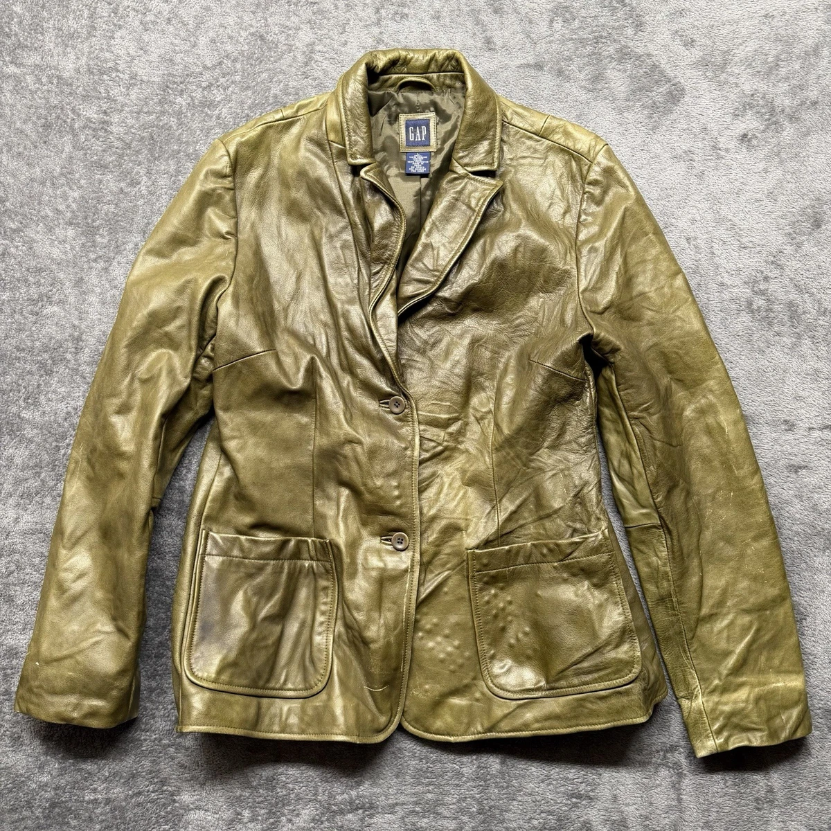 超レア☆ OLD GAP Lamb Leather Jacket size S 【公式通販】