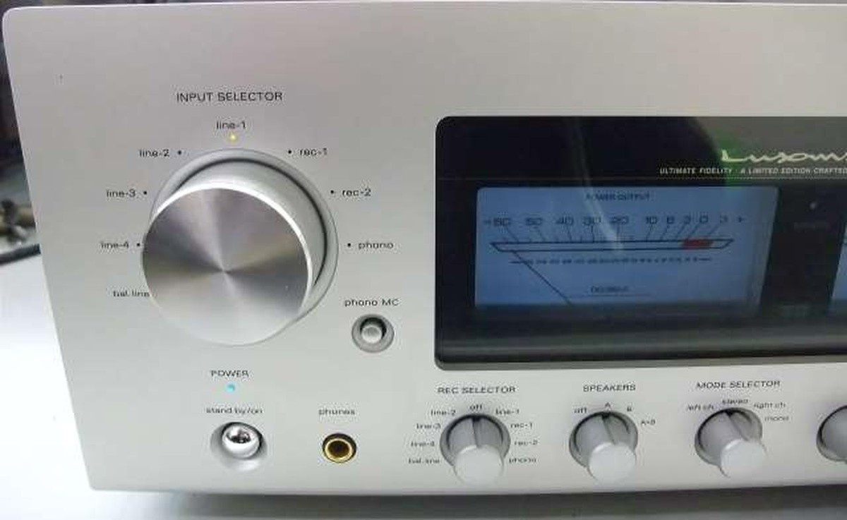 Luxman L-505u Stereo Integrated Amplifier w/ Remote Cable Tested