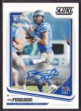 2018 Score Football Trading Cards Rookie Autographs: Pick From List