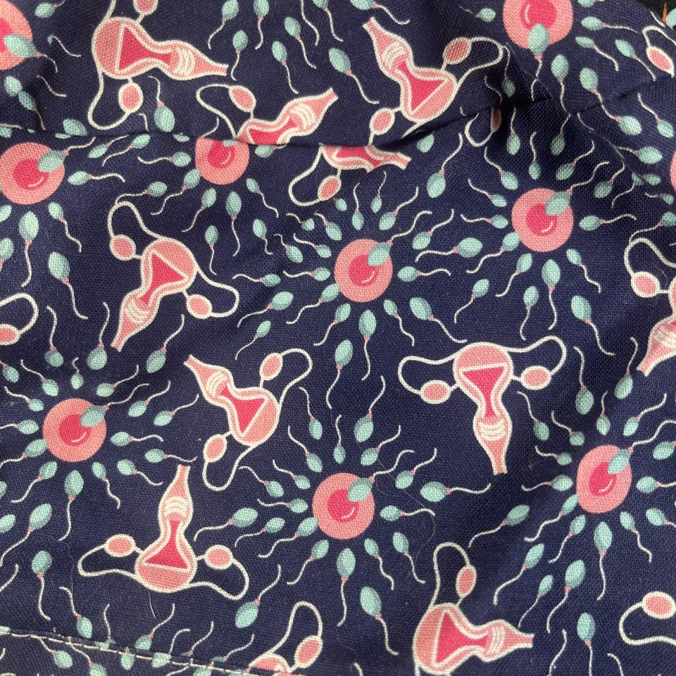 KimKaps Scrub Cap Womens Care Fertility Pregnancy Birth Conception Set of 2 - Image 3 of 4