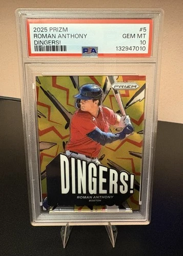 2025 Prizm Roman Anthony Dingers! PSA 10