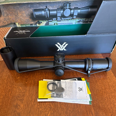 Vortex Strike Eagle 3-18x44 FFP Rifle Scope 44mm EBR-7C mrad reticle