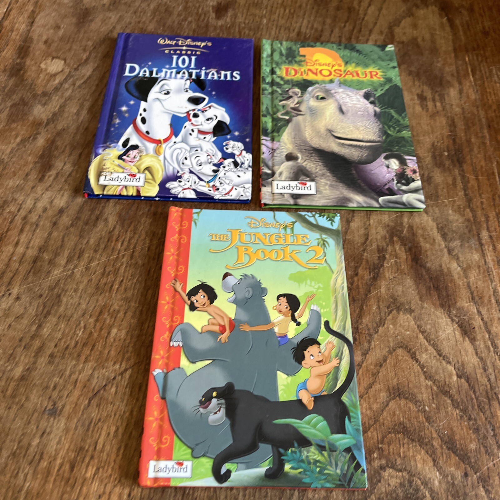 Disney Ladybird Book Bundle Dinosaur 101 Dalmatians Jungle Book 2 All In VGC