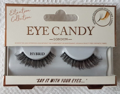 False Eye Lashes ~ Hybrid Lash Extension (Fluffy & Curled) ~ von Eye Candy ~ NEU