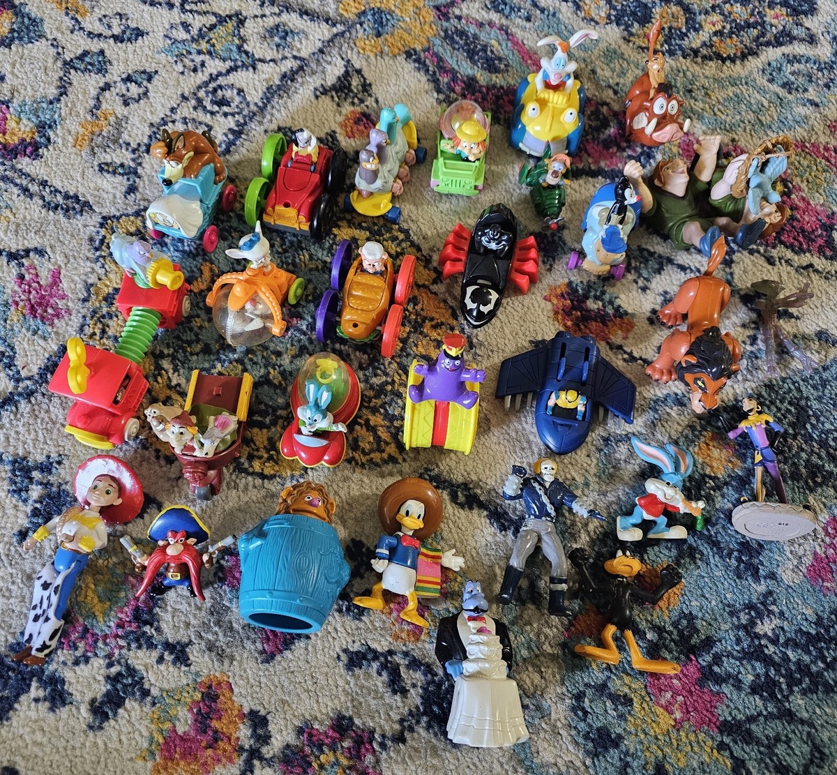 Bundled Lot of 29 1990's McDonalds & BURGER KING Happy Meal