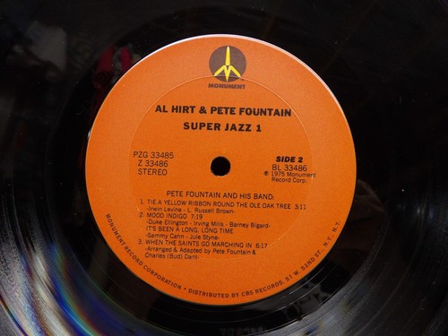Pete Fountain Al Hirt LP "Super Jazz" 2 Records Set Big Band Dixie New Orleans - Picture 6 of 8