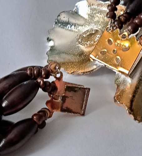 TON PASCAL HIGH FASHION PARIS FRANCE 5 STRAND LRG SHOW PIECE COSTUME NECKLACE - Picture 3 of 18