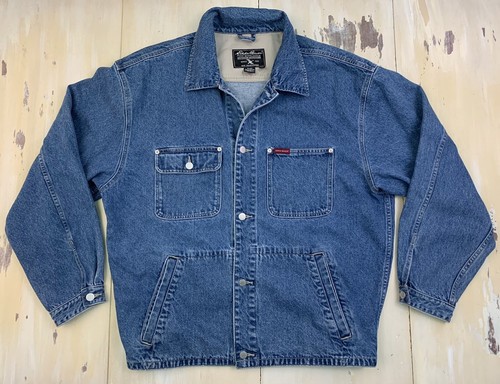 EDDIE BAUER - Vtg 90s Blue Jean Denim 