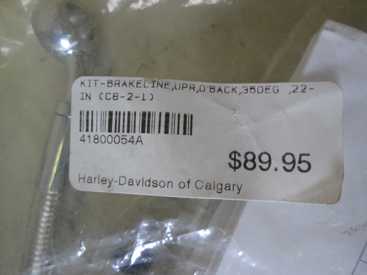 HARLEY OEM DIAMONDBACK BRAKE LINE - FRONT 22
