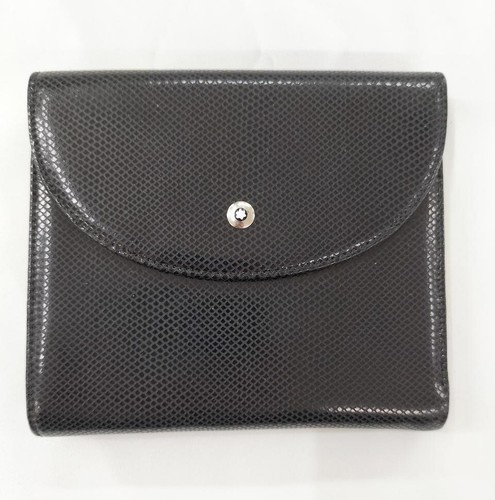 Montblanc Bifold Geldbörse schwarz Meisterstück Leder in Box mit Papier - Rang S - Bild 2 von 4