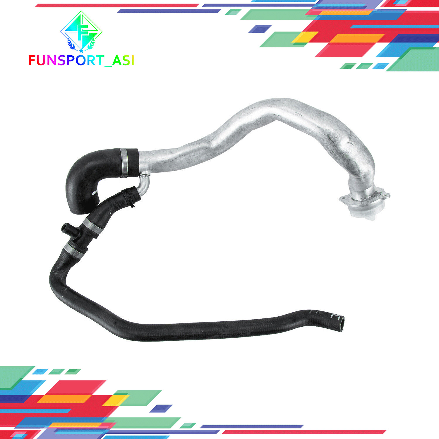 Cooling Water Hose Inlet Pipe For BMW X6 X5 E70 E71 xDrive 40i 11537584630