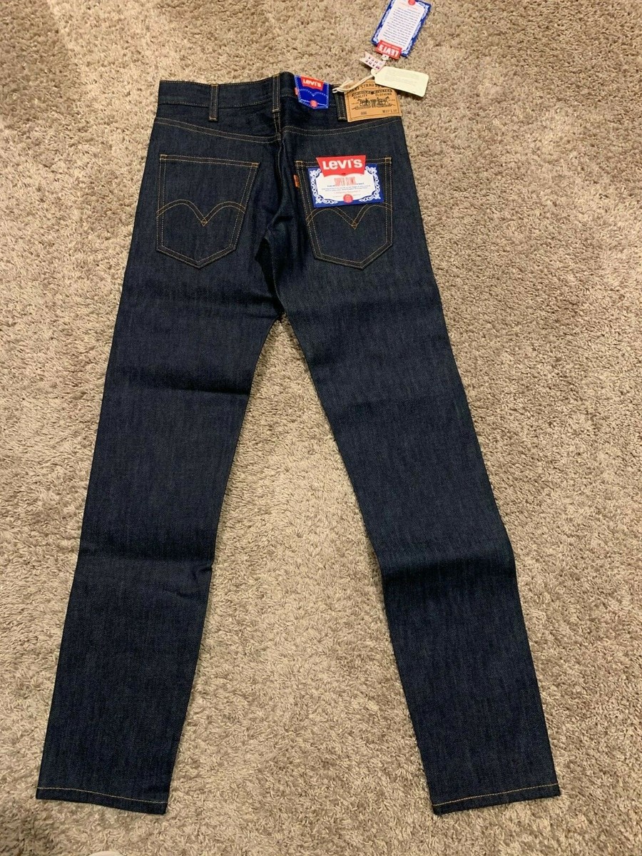 LEVI'S VINTAGE CLOTHING LVC 606 SUPER SLIMS JEAN MADE IN US LEVI'S VINTAGE CLOTHING LVC 606 SUPER SLIMS JEAN MADE IN US