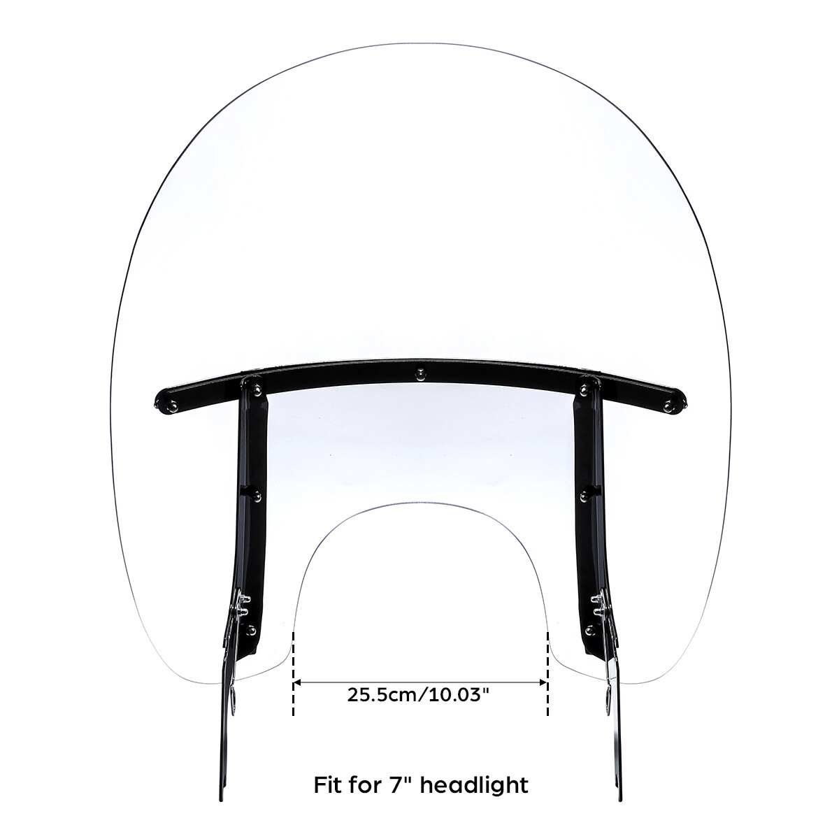 Clear Windscreen Windshield Fit For Harley Road King 1994-2024 - Foto 4