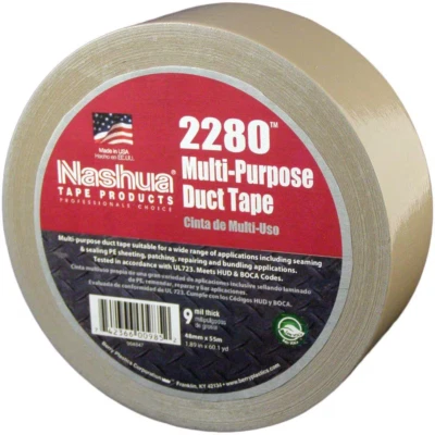 Nashua Tape 1.89 in. x 60.1 yds. 2280 Multi-Purpose Tan Duct Tape