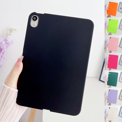 Für iPad A16 11/10/9/8/7/6/5.Gen Mini Air Pro 2026 Flüssigsilikon Case Cover
