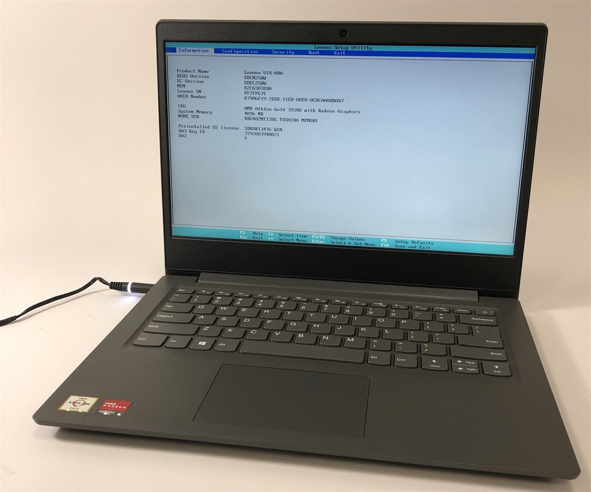 Amd Athlon Gold 3150u Lenovo Lenovo V15-ADA 82C7 AMD Athlon Gold