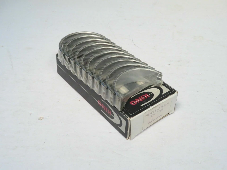 Conjunto de rolamento principal do virabrequim 0,75 mm compatível com Isuzu I-Mark Impulse Stylus e Geo Storm - Imagem 2 de 3