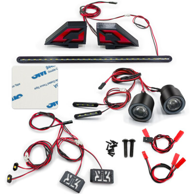 Front + Rear + Side Lights LED Light Kit for 1/7 ARRMA FELONY 6S RC Crawler