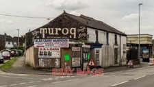 PHOTO  BUILDING IN IRLAM WITH TUROG BEST BROWN BREAD SIGN. 2017