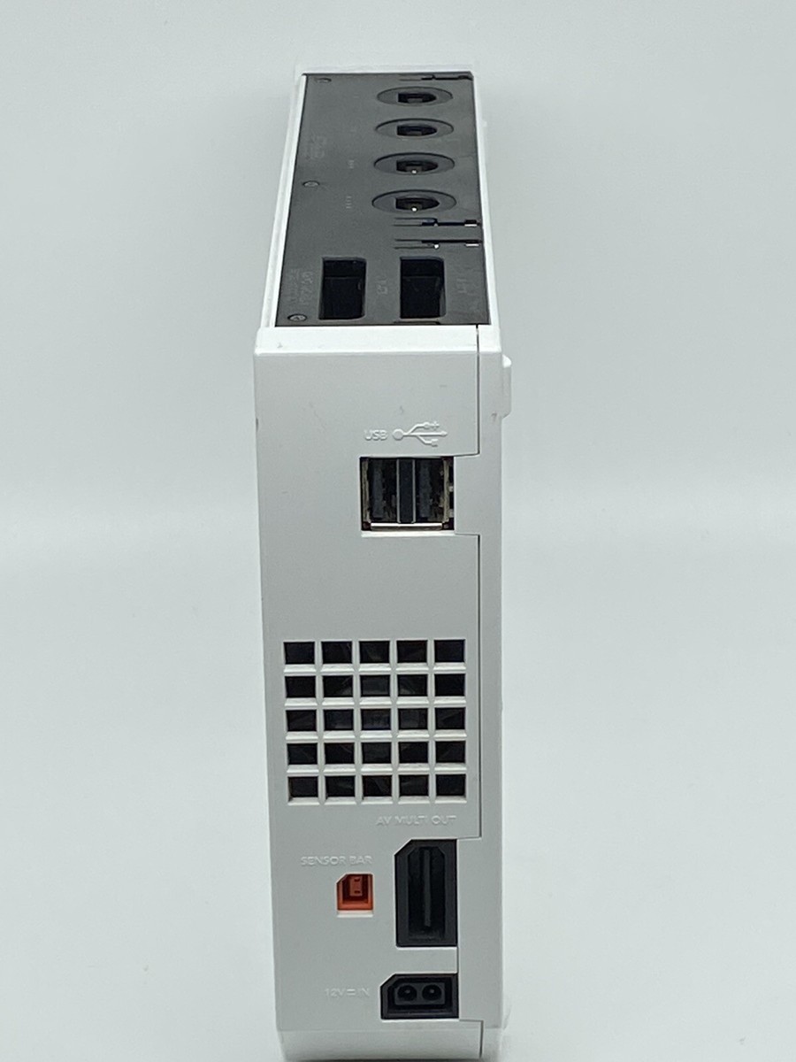 Nintendo Wii CONSOLE ONLY White RVL-001 Tested With Charger