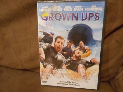 New Sealed Grown Ups (DVD, 2010) Adam Sandler Kevin James Chris Rock David Spade