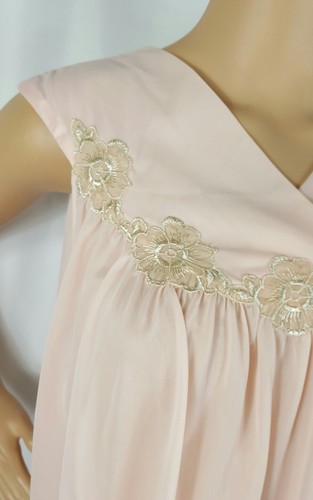 Vestido de noche rosa vintage Avian para mujer sin mangas - Imagen 3 de 12