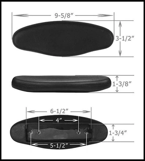 Hon chair arm pad replacement new arrivals