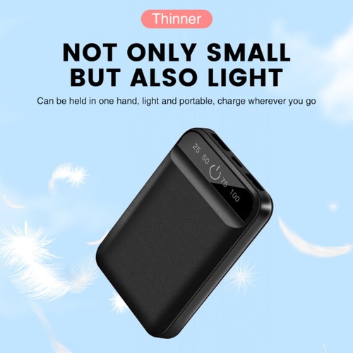 100000mAh Power Bank Tragbar Schnellladegerät Externer Batterie Ladegerät Handy - Zdjęcie 7 z 16