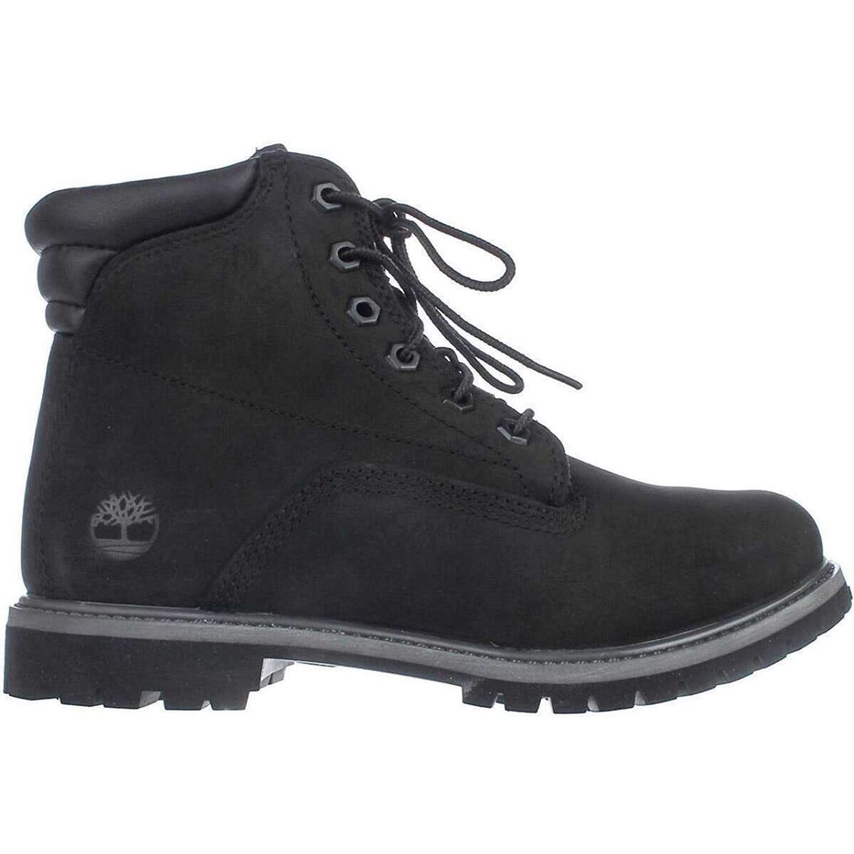 Timberland Waterville Women's Waterproof Black Leather Nubuck