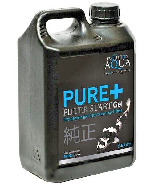 Evolution Aqua PURE+ Filter Start Gel 2.5L Live bacteria Pond Filters