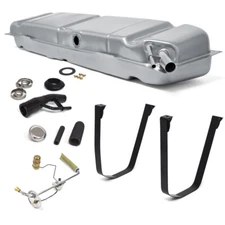 In-Cab Fuel Tank KIT 18G, 3/8" Line Sender, Straps, Filler 55-59 Chevy Truck